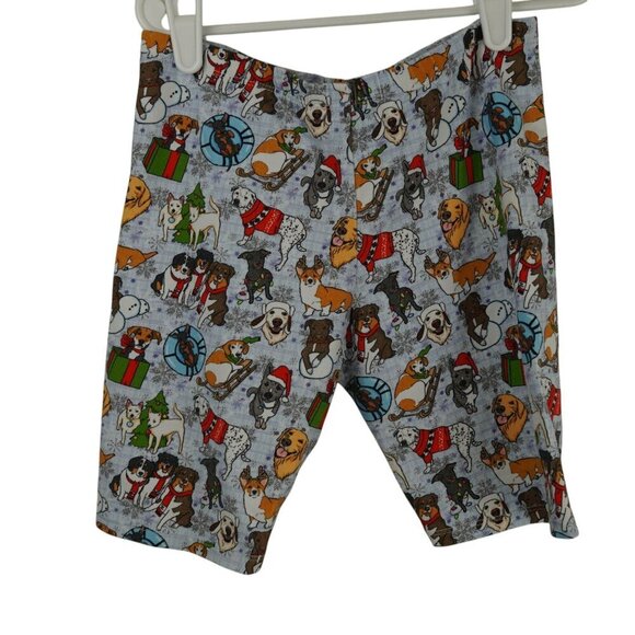 Babalus by Lucy Conroy Christmas Dog Print Pajama Set For Kids Handmade Sleepwea - Picture 4 of 8